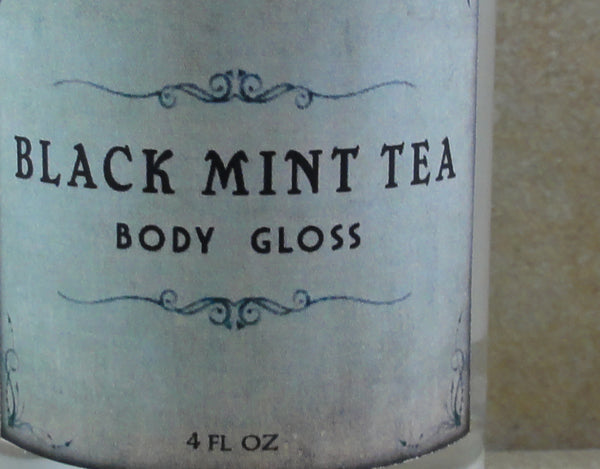 Black Mint Tea Body Gloss