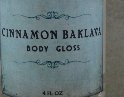 Cinnamon Baklava Body Gloss