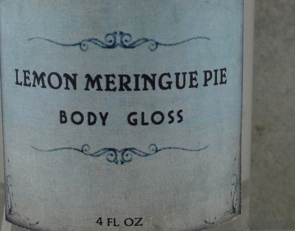 Lemon Meringue Pie Body Gloss