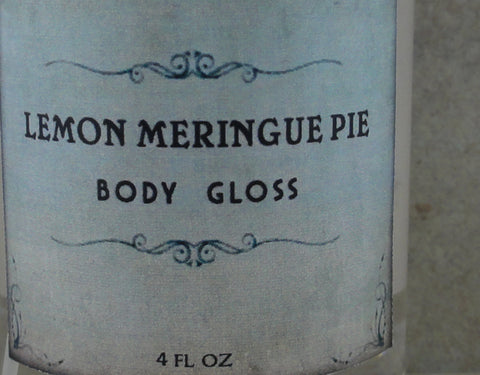 Lemon Meringue Pie Body Gloss