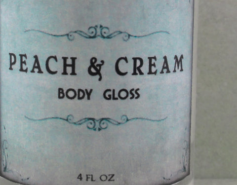 Peach & Cream Body Gloss